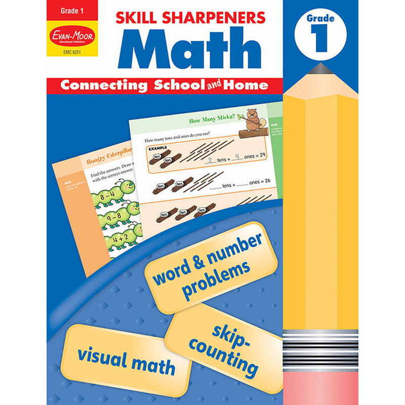 Skill Sharpeners: Math, Grade 1