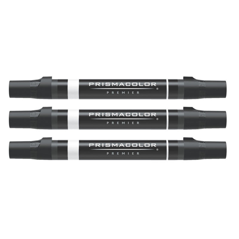 PremierÂ® Double-Ended Colorless Blender Marker, Fine & Chisel Tip, 1 Count, Pack of 3