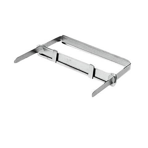 Prong Paper Fasteners, 2 inch Capacity, 2.75 inch Base, Box of 50 Complete Sets