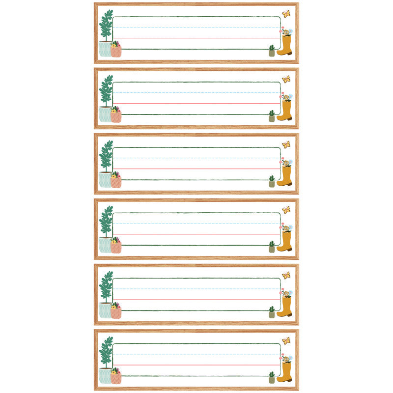 Grow Together Nameplates, 36 Per Pack, 6 Packs