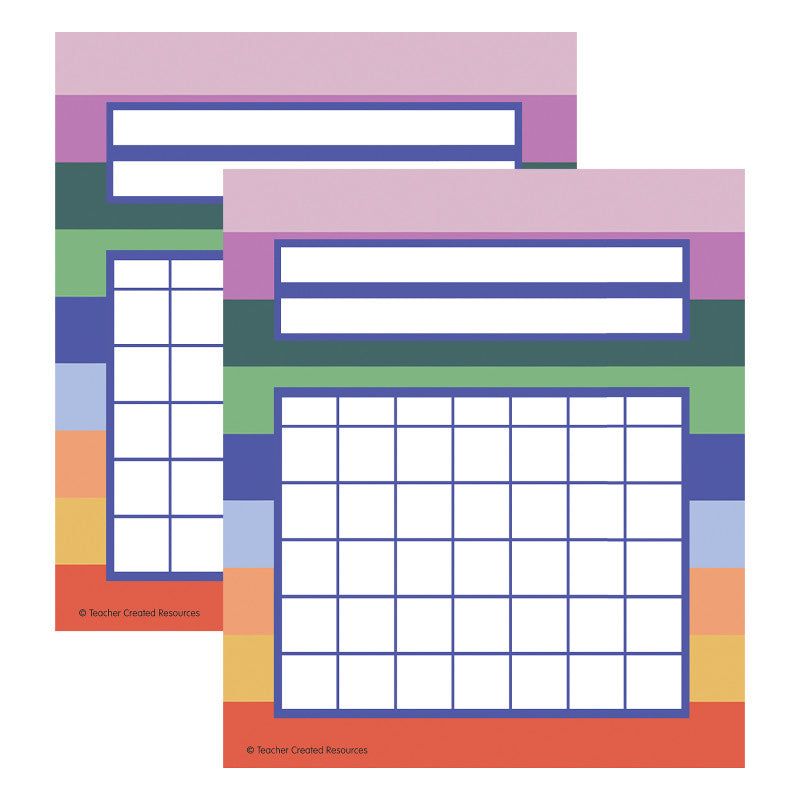2-Pack Color Crush Incentive Charts