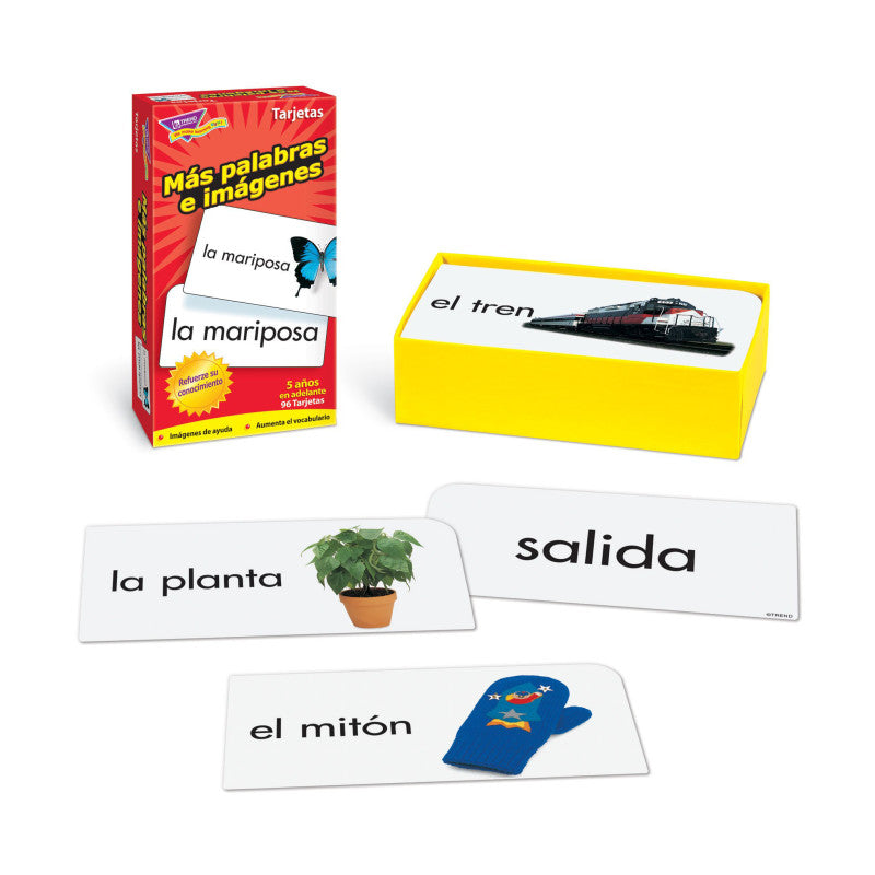 MÃ¡s palabras e imÃ¡genes (SP) Skill Drill Flash Cards