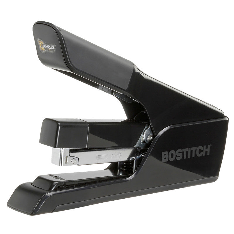EZ Squeeze 75 Stapler, 75-Sheet Capacity, Black