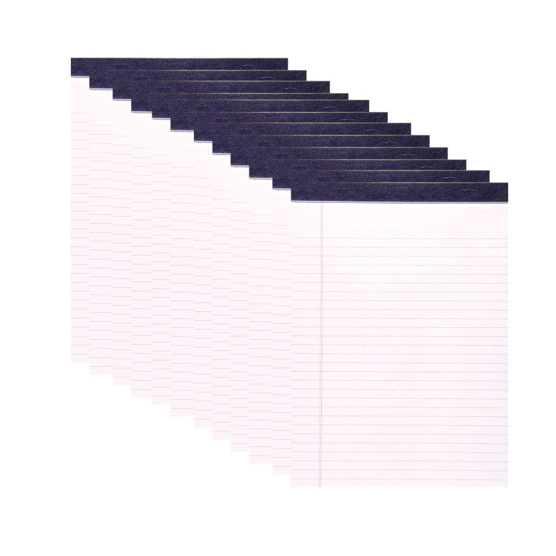 Legal Pad, Standard, White, Pack of 12
