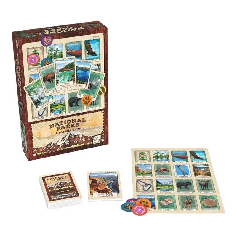 Lotería: National Parks Board Game