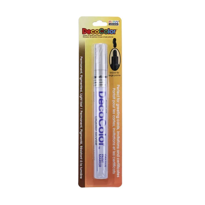 DecoColor® Paint Marker, Broad, 300-S, Silver