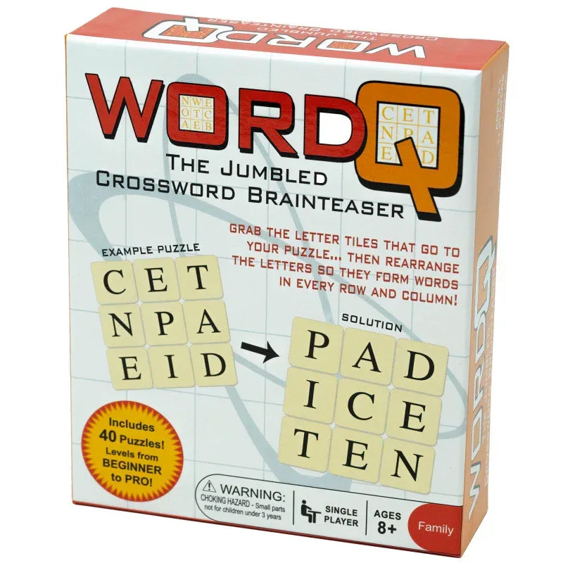 Word Q: The Jumbled Crossword Brainteaser Game