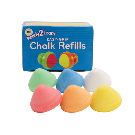 Easy Grip Chalk - Refills - Set of 6