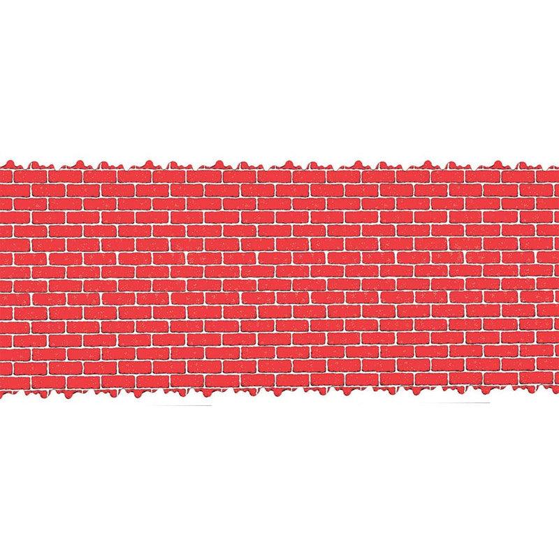 Holiday Brick Corrugated Paper Roll, 48" x 25'