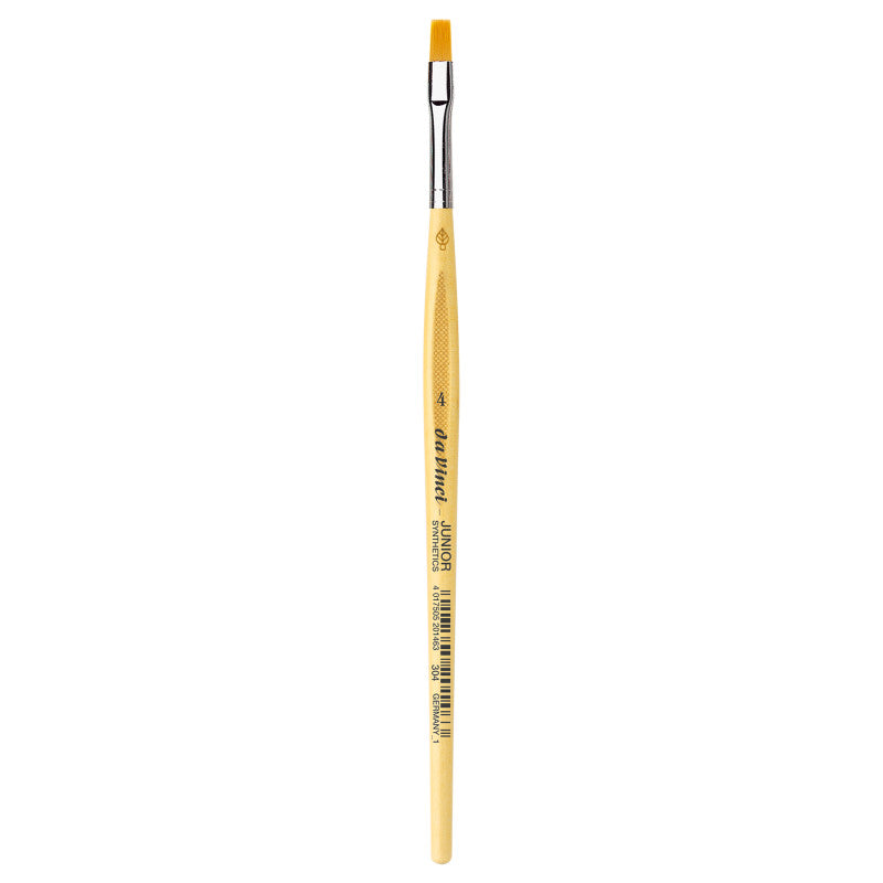 JUNIOR Synthetics Student Brush, Synthetic, Tempera, Round, Series 304, Size 4
