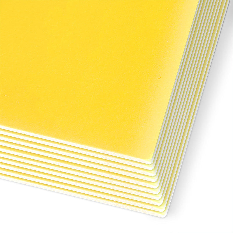 20 x 30 in Foam Board, Yellow, Pack of 10