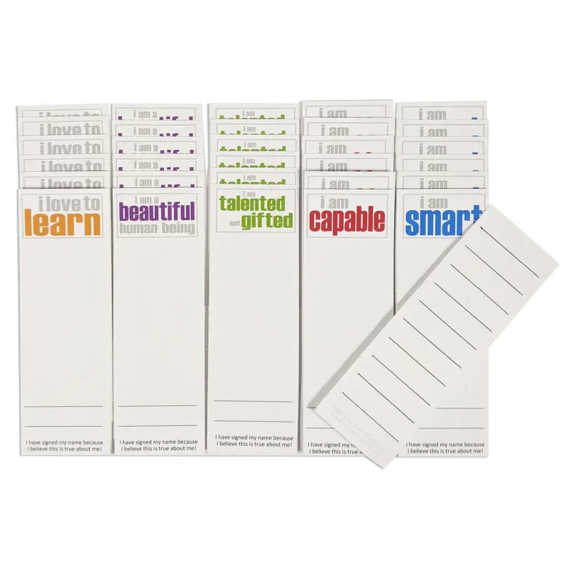 Page Keepers Bookmarks, Self-Esteem Booster Set, 6 Each of 5 Titles, Set of 30