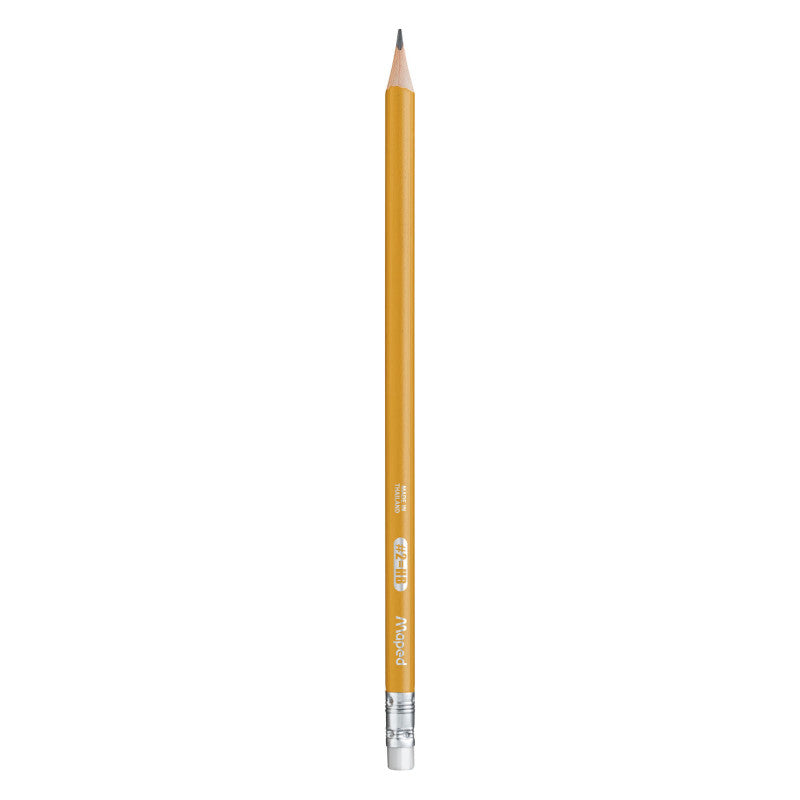 Essentials Yellow Triangular Graphite #2 Pencils, Pack of 144