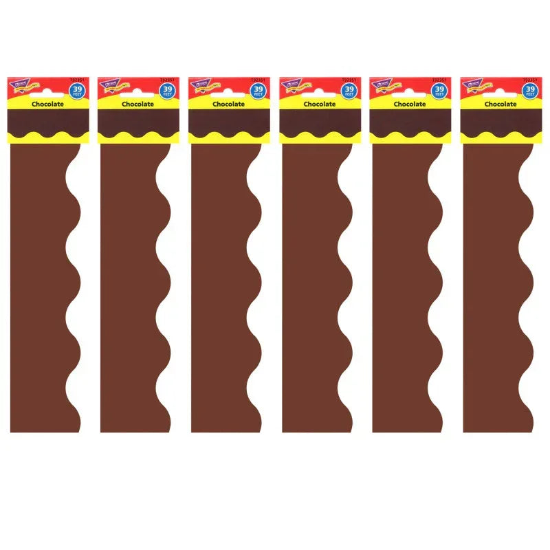 Chocolate Terrific Trimmers&reg;, 39 Feet Per Pack, 6 Packs