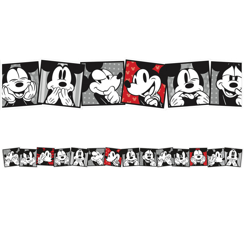 Mickey Mouse&reg; Throwback Mickey Selfies Extra Wide Deco Trim&reg;, 37 Feet