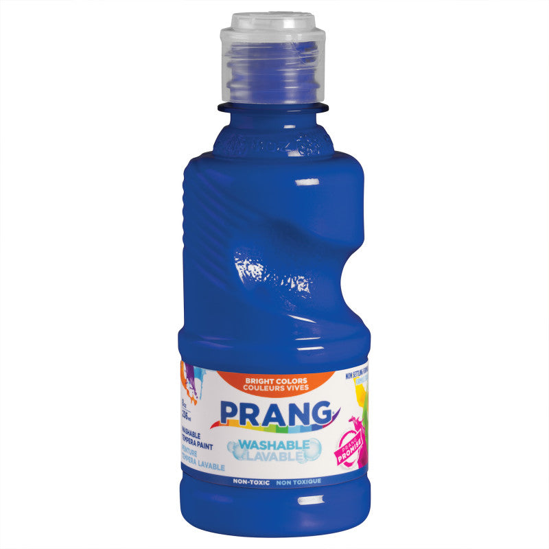 Washable Tempera Paint, 8 oz, Blue