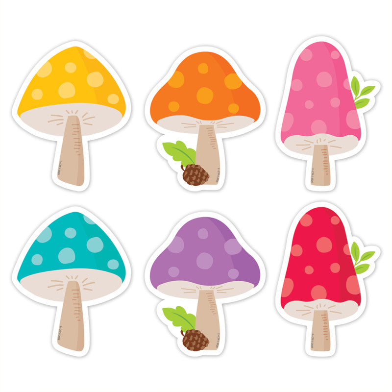 Mushrooms 3 in Designer Cut-Outs