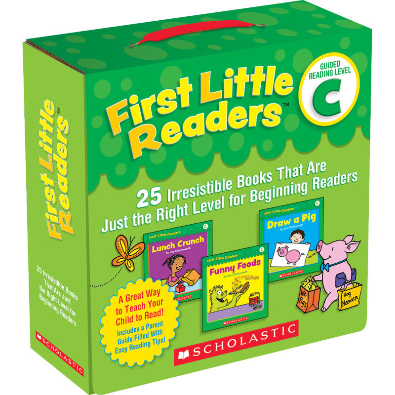 First Little Readers&trade; Book Parent Pack, Guided Reading Level C, Set of 25 Books