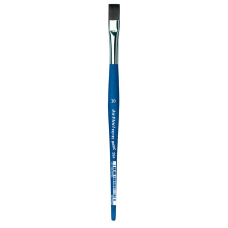 FORTE BASIC Student Brush, Synthetic, Acrylic, Flat, Series 394, Size 10