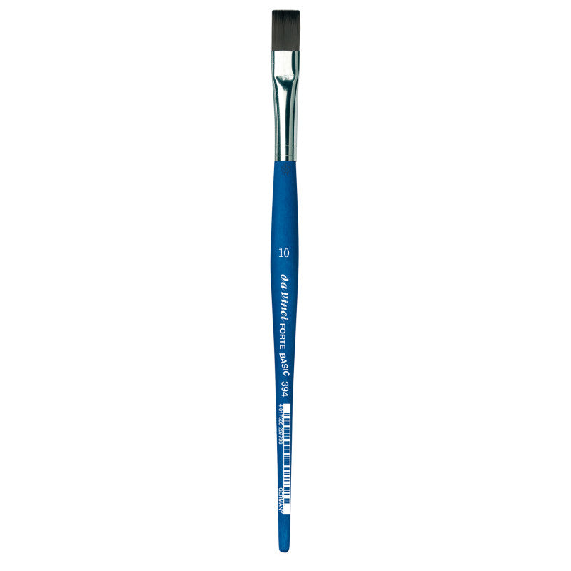 FORTE BASIC Student Brush, Synthetic, Acrylic, Flat, Series 394, Size 10