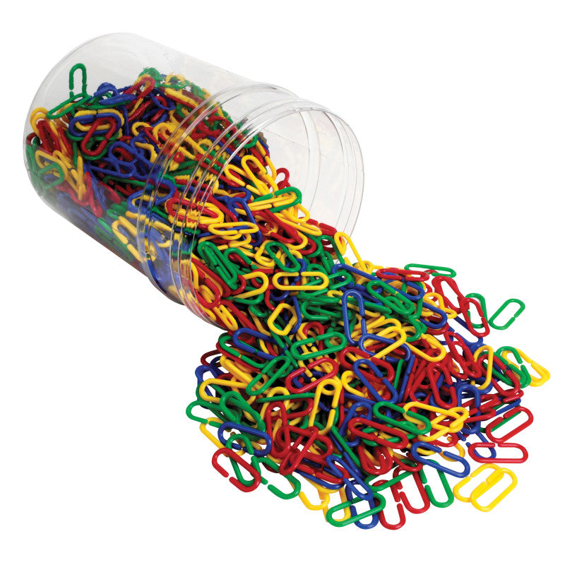 Link 'N' Learn&reg; Links in a Bucket, 500 Pieces