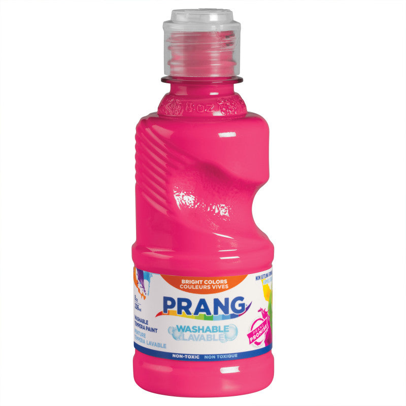 Washable Tempera Paint, 8 oz, Magenta