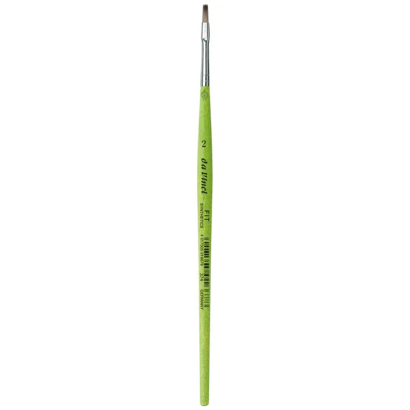 FIT Synthetics Student Brush, Synthetic, Acrylic & Tempera, Flat, Series 374, Size 2