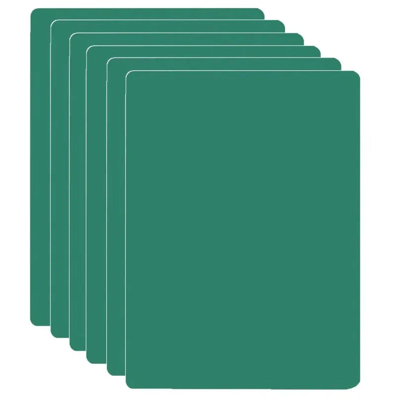 Green Chalk Board, 9.5" x 12", Pack of 6