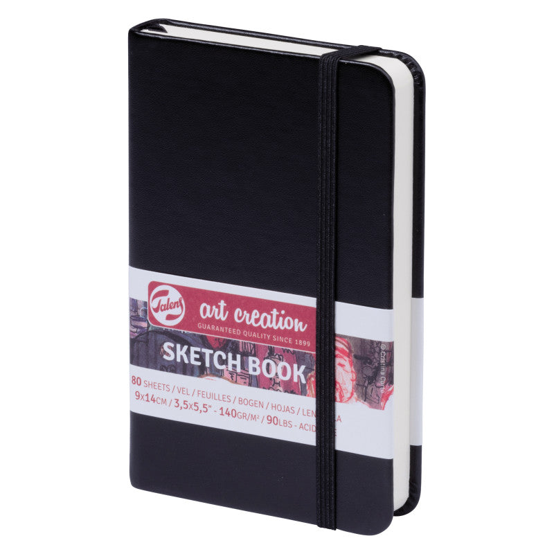 Sketchbook, 80 Sheets, 90lbs, Black Cover, 3.5" x 5.5" f9fd43014f5dfdd3bb3a89783b010b6291839f38