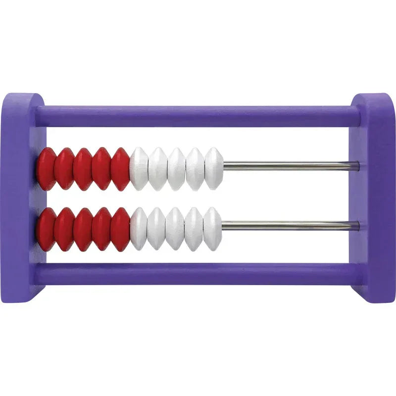 20-Bead Wooden Mini Rekenreks, Pack of 4
