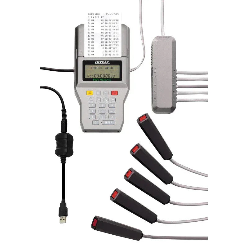 Multi-Lane Timer with Gray Trigger System