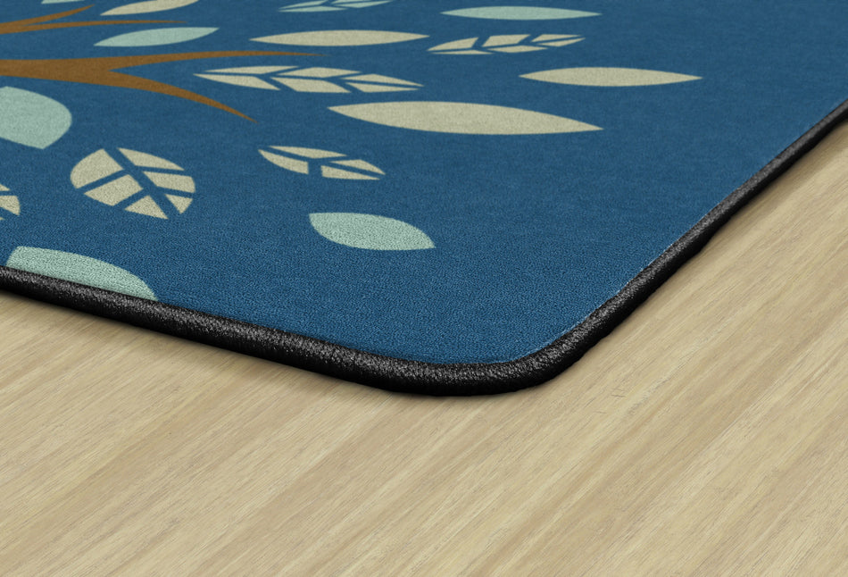 CALMING TREES RECTANGLE CARPETS 6' X 9'