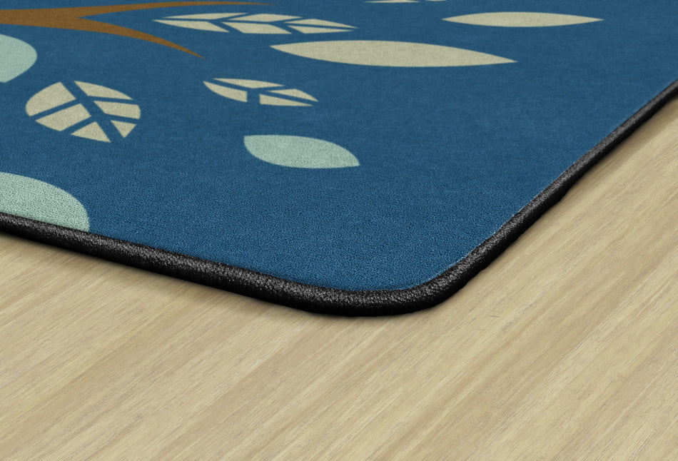 CALMING TREES RECTANGLE CARPETS 7'6" X 12'