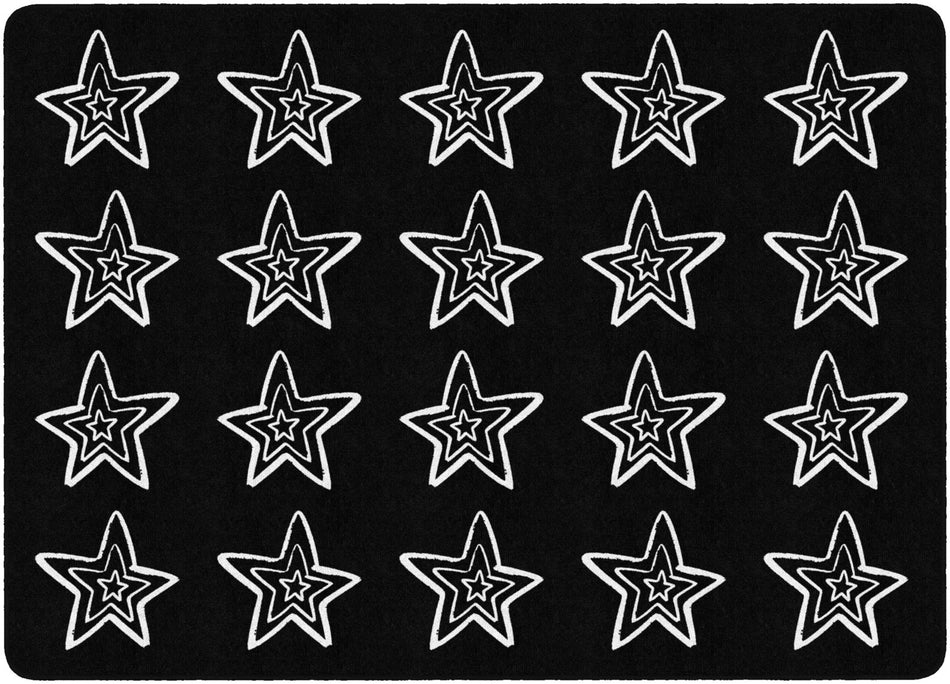 STAR SAMPLER RECTANGLE CARPETS 6' X 8'4"