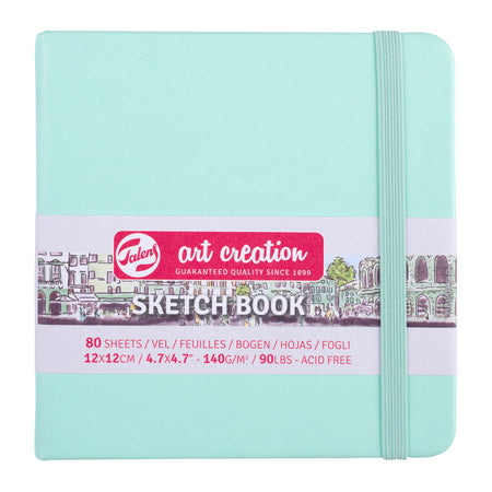 Sketchbook, 80 Sheets, 90lbs, Fresh Mint Cover, 4.7" x 4.7" fa440fb9b6e6c3adecafb4e9d7f7431f358afc84
