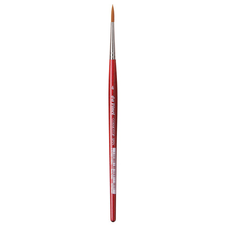COSMOTOP-SPIN Silkpainting Brush, Synthetic, Watercolor, Round, Size 4