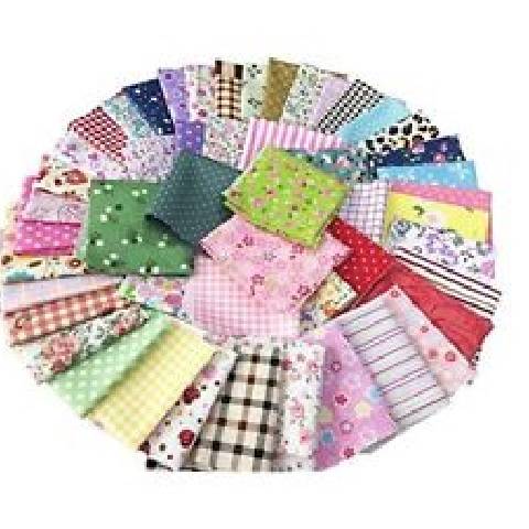 Fabric Squares 12" by 12" inches 36/pack