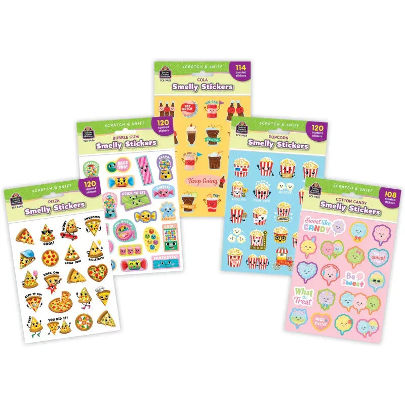 Fun Fair Smelly Stickers, 582 Stickers