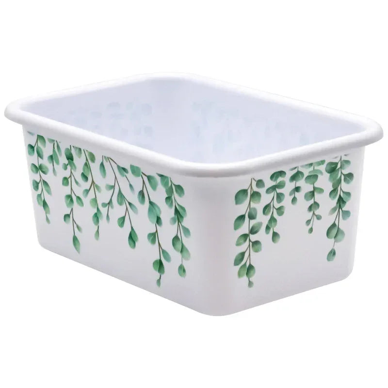 Eucalyptus Small Plastic Storage Bin