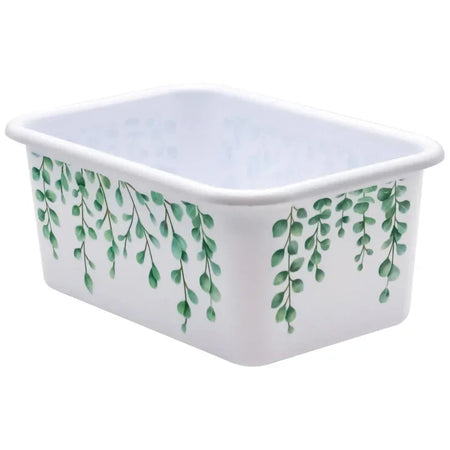 Eucalyptus Small Plastic Storage Bin