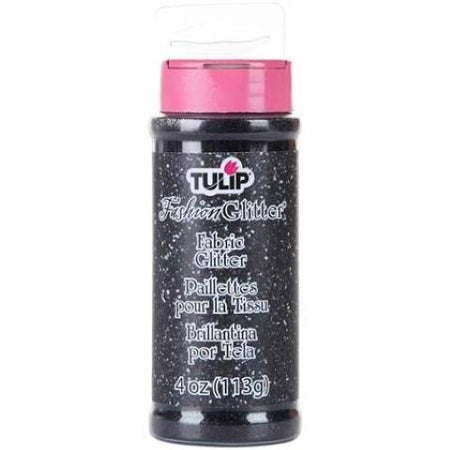Tulip Dimensional Fabric Paint 4 oz Glitter Black