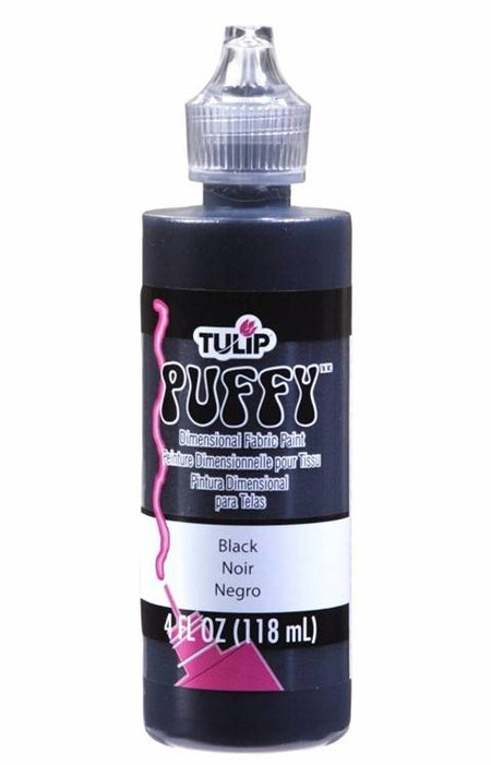 Tulip Dimensional Fabric Paint 4oz Puffy Black