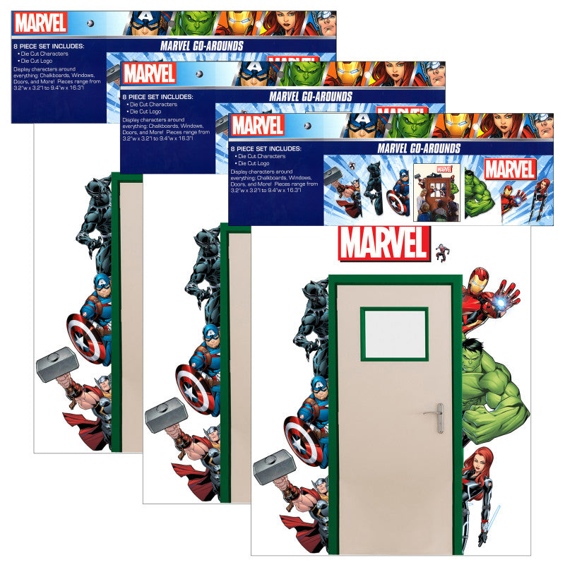 Marvel&trade; Go-Arounds&reg;, 8 Pieces Per Set, 3 Sets