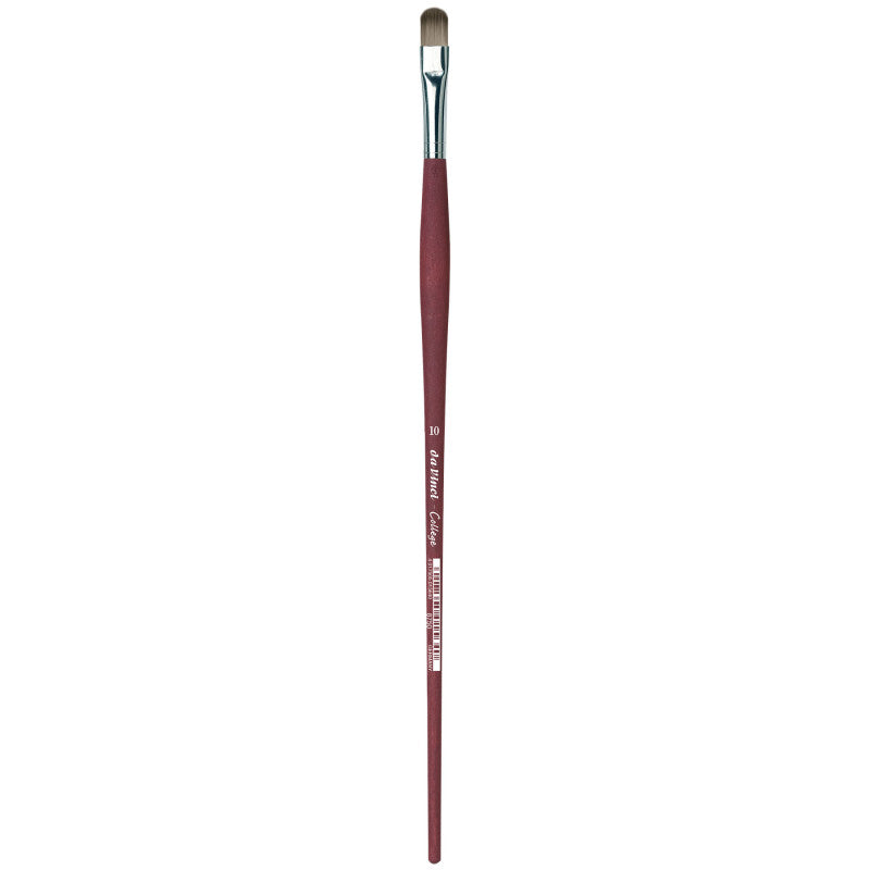 COLLEGE Student Brush, Synthetic, Acrylic & Oil, Filbert, Series 8750, Size 10