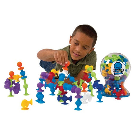Fat Brain Toys Squigz Deluxe Set - 50pc