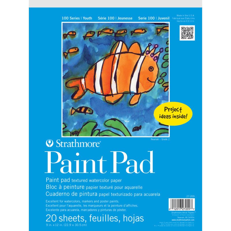 100 Series Paint Pad, 20 Sheet, 9x12 inch, 1 Count