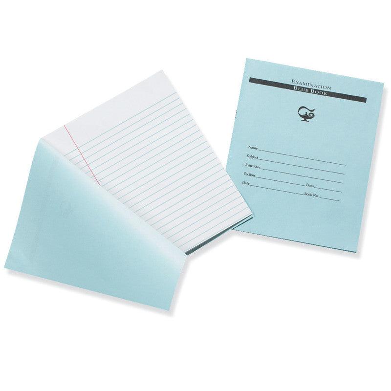 Wide Ruled Examination Blue Book, 7" x 8.5", 50 Pack