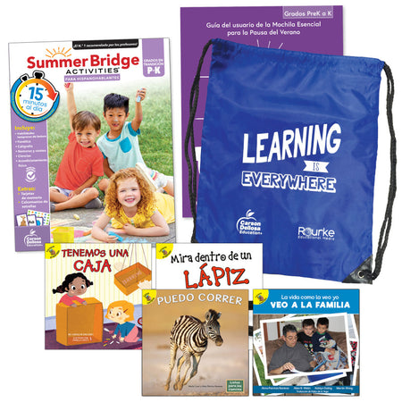 Summer Bridge Spanish Backpack, Grade PK-K