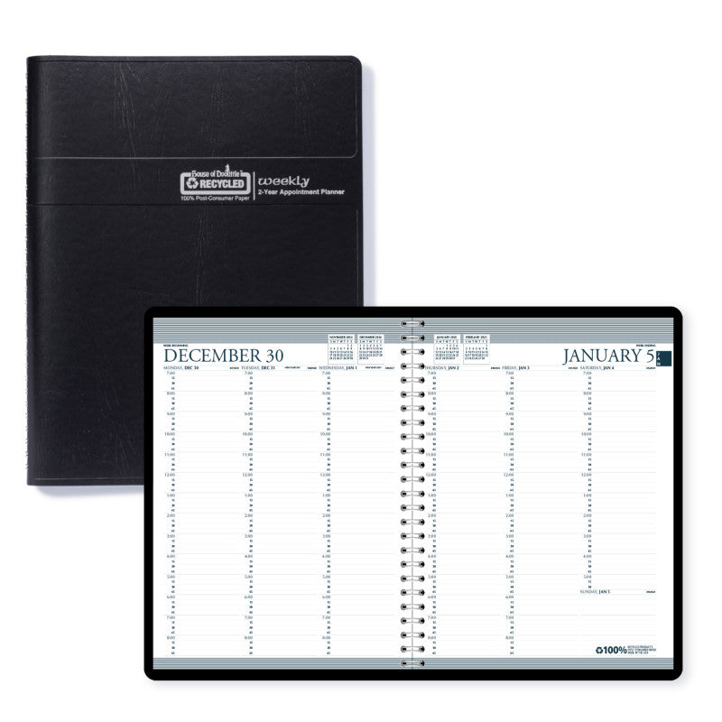 Professional Weekly Planner, 24 Months, January-December