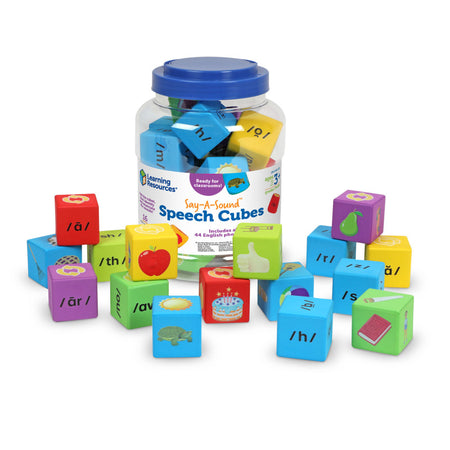 Say-a-Sound&trade; Speech Cubes, 16 Pieces